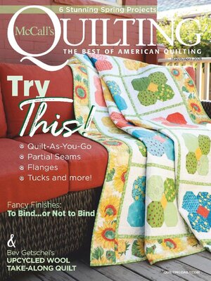 cover image of McCall's Quilting